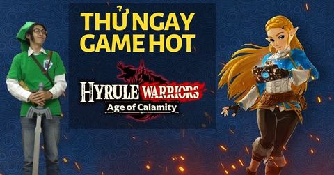 Cùng chơi Hyrule Warriors Age of Calamity trên Nintendo Switch với nShop
