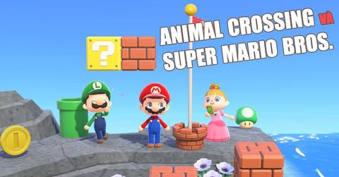 Animal Crossing New Horizons cập nhật đồ Mario