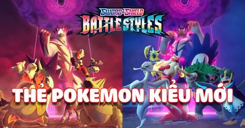 Pokemon Battle Styles công bố cho bài Pokemon TCG