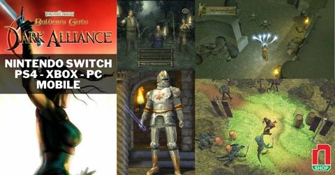 Baldur’s Gate: Dark Alliance làm lại trên Nintendo Switch, PS4, Xbox One & PC
