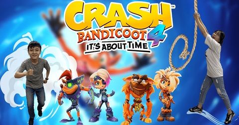 Cùng chơi game con cáo siêu vui: Crash Bandicoot 4 It's About Time trên Nintendo Switch & PS4