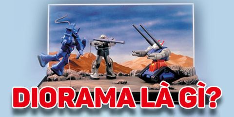 Diorama là gì? Tại sao bạn nên thử 1 lần khi chơi Gundam