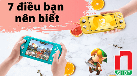 Máy chơi game Nintendo Switch Lite & 7 điều bạn nên biết