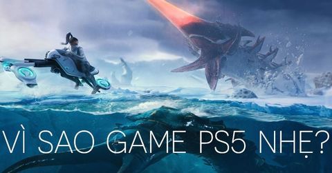 Vì sao game PS5 có dung lượng nhẹ bất thường?