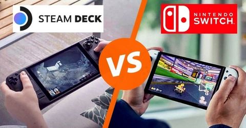 Cấu hình Steam Deck so với máy Nintendo Switch, Switch OLED và Switch Lite