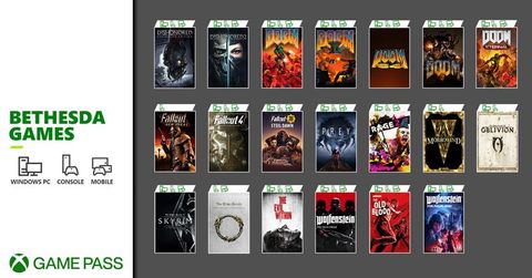 Chơi thả ga game Bethesda với Xbox Game Pass