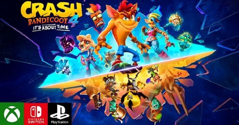 Crash Bandicoot 4: It's About Time ra mắt bản PS5, Nintendo Switch, Xbox Series