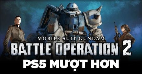 Game Gundam Battle Operation 2 chạy mượt hơn trên PS5