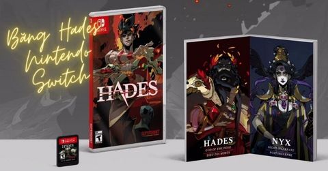 Game Hades tung bản vật lý kèm quà tặng trên Nintendo Switch