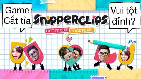 Trải nghiệm game hay trên Nintendo Switch: Snipperclips Cut it Out Together! Vui vẻ và sáng tạo!