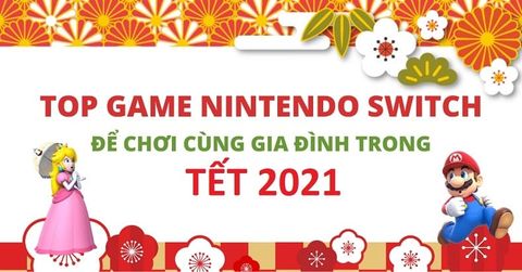 Top game Nintendo Switch vui nhộn để chơi cùng gia đình trong Tết con trâu 2021!