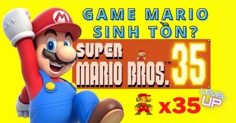 Super Mario Bros. 35: Khi game tuổi thơ hóa game sinh tồn