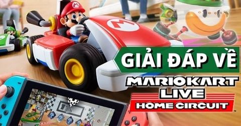 Giải đáp các thắc mắc về Mario Kart Live Home Circuit