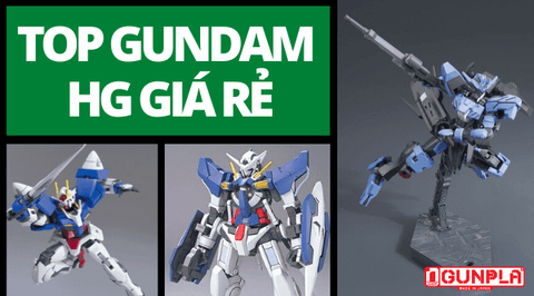 Gundam HG giá rẻ chưa tới 300k nhưng cực chất tại nShop