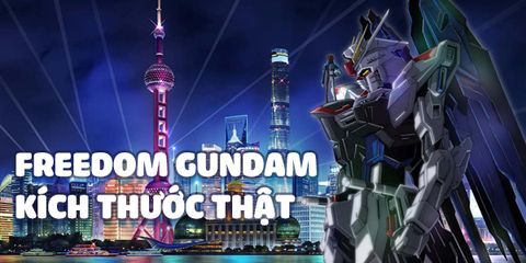 Sắp có thêm Gundam kích thước thật ngoài Nhật Bản