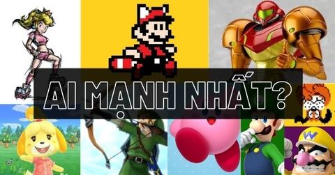 Top 25 nhân vật game mạnh nhất vũ trụ Super Smash Bros của Nintendo