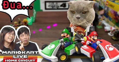 Đua xe siêu xịn với Mario Kart Live Home Circuit trên Nintendo Switch cùng nShop