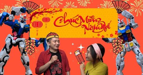 Vui chơi Gundam ngày tết cùng nShop