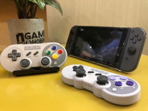 Mua tay cầm thêm cho Nintendo Switch, bạn không nên bỏ qua sản phẩm 8BITDO này!