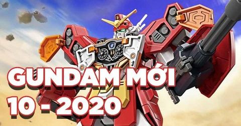 Lịch phát hành Gundam mới tháng 10 - 2020