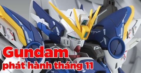 Lịch phát hành Gundam mới tháng 11 - 2020