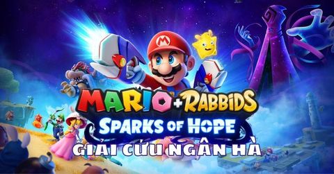 Mario + Rabbids Sparks of Hope giải cứu ngân hà lâm nguy trên máy Nintendo Switch
