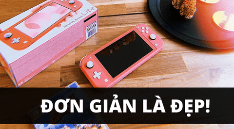 Máy game Switch Lite và sắc màu cuộc sống mang tên Nintendo