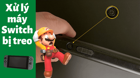 Nếu máy Nintendo Switch mở không lên, đừng hốt hoảng...