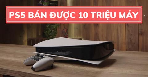 Máy PS5 bán được 10 triệu nhanh nhất lịch sử Sony