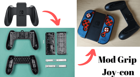 Mod Grip Joy-con: Gắn ốp lưng không còn lo lắng (Mẹo hay)
