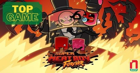Super Meat Boy Forever - Bom tấn Indie phát hành trên Nintendo Switch/PS5/XBOX Series X