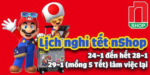 Lịch làm việc tết 2020 của nShop