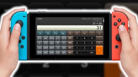 Calculator - Khi Nintendo Switch trở thành máy tính cầm tay