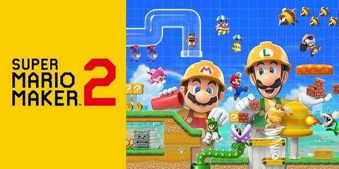 Cùng nShop chơi game Super Mario Maker 2, hái nấm mới nhất cực kỳ vui