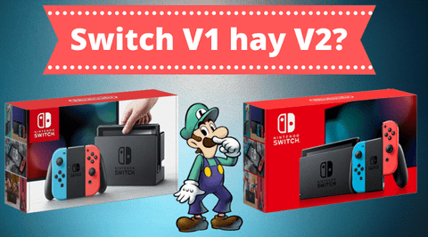Nintendo Switch v2 và v1 là gì - làm sao phân biệt?