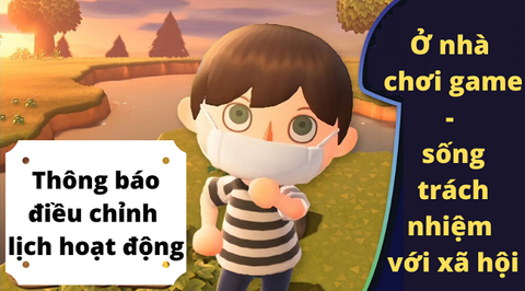 Thông báo điều chỉnh lịch hoạt động nShop mùa dịch
