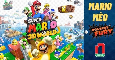 Super Mario 3D World + Bowser’s Fury ra mắt Nintendo Switch