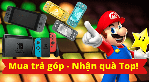 Trả góp Nintendo Switch khiên ngay quà Giáng Sinh! 0% lãi suất ưu đãi từ nShop & MPOS