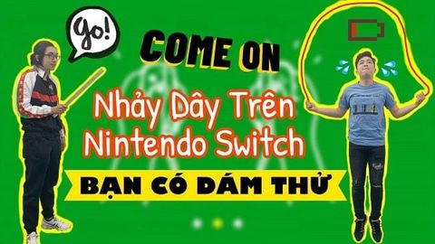 Chơi game vận động nhảy dây Jump Rope Challenge miễn phí trên Nintendo Switch cùng nShop