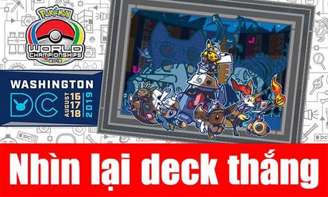 Bài Pokemon Sun and Moon nào thống trị giải vô địch 2019?