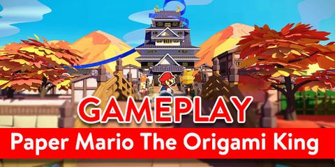Paper Mario The Origami King giới thiệu thêm gameplay