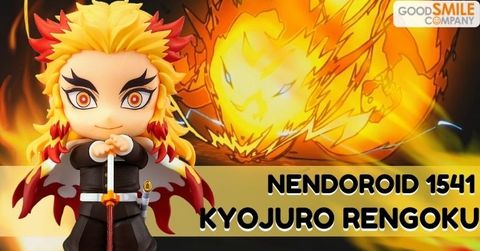 Nendoroid Kyojuro Rengoku - Demon Slayer: Kimetsu no Yaiba chuẩn bị phát hành