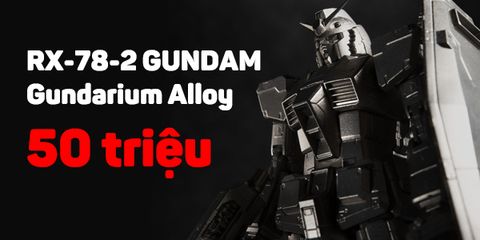 RX-78-2 Gundam Gundarium Alloy 1/144 gây sốc với giá gần 50 triệu
