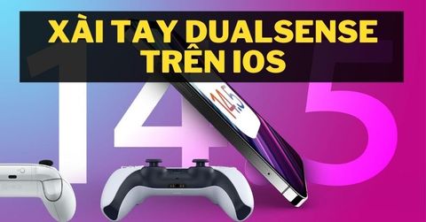 Cách kết nối tay cầm PS5 Dualsense cho iPhone, iPad