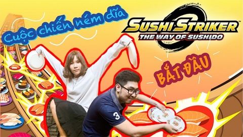 Vui nhộn cùng với game Sushi Striker The Way of Sushido trên Nintendo Switch