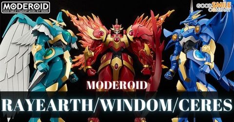 Moderoid Magic Knight Rayearth - Mô hình lắp ráp Hiệp Sĩ có Phép Màu
