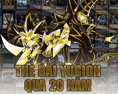 Sự thay đổi thiết kế thẻ bài Yugioh qua 20 năm