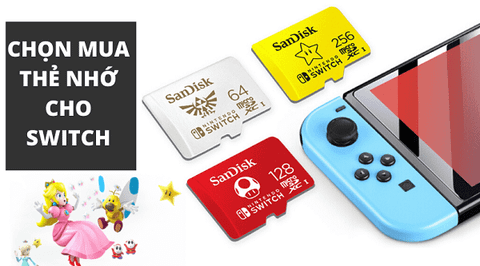Thẻ nhớ Nintendo Switch chuyên dụng khác gì thẻ thường?