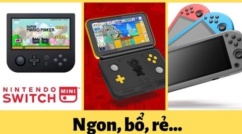 3 mẫu Nintendo Switch giá rẻ thay thế 3DS do fan tạo ra ấn tượng nhất!