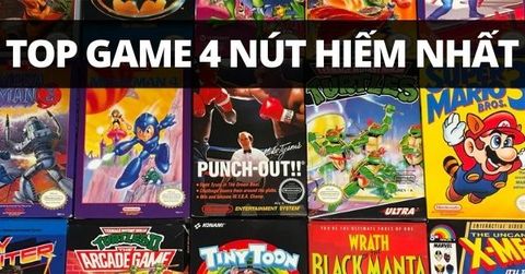 Top băng game điện tử 4 nút (NES/Famicom) hay & hiếm nhất mọi thời đại